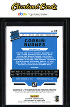 2019 Donruss #33 Corbin Burnes