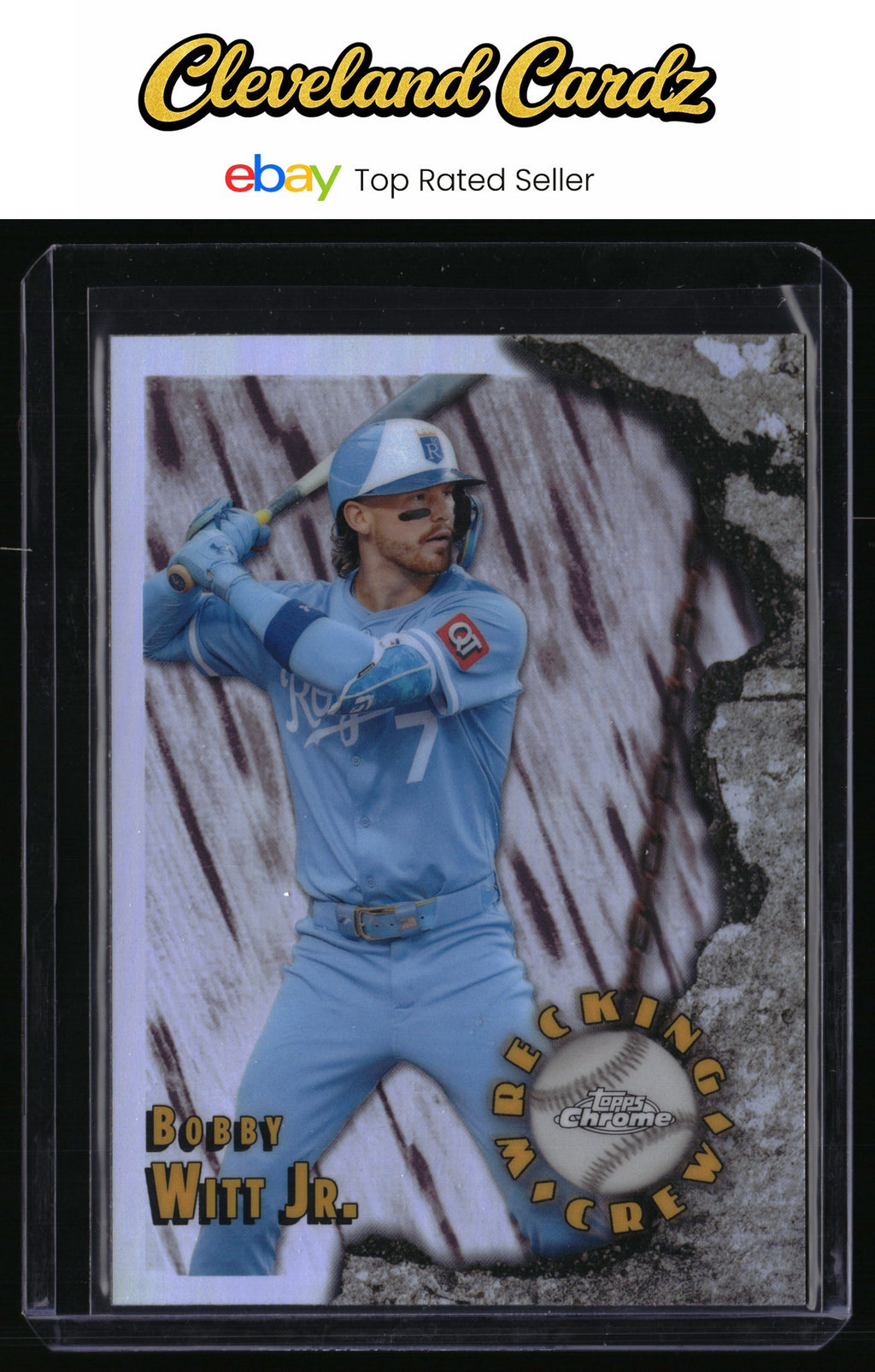 2026 Topps Chrome #WC-21 Bobby Witt Jr. Wrecking Crew