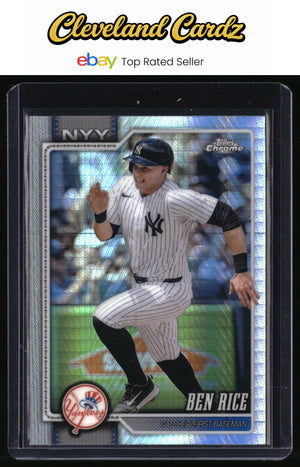 2026 Topps Chrome #295 Ben Rice Prism Refractors