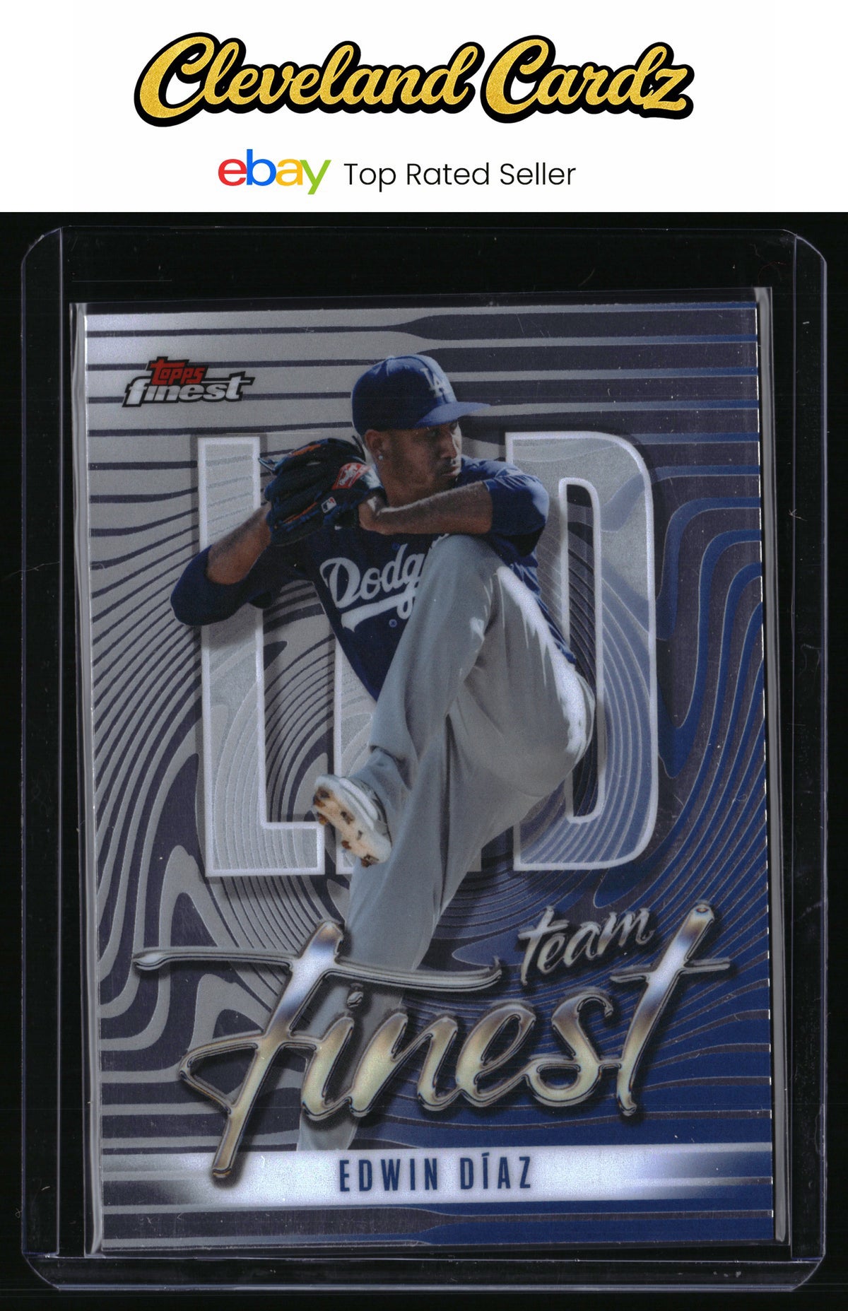 2026 Finest #TF-6 Edwin Díaz Topps Team Finest