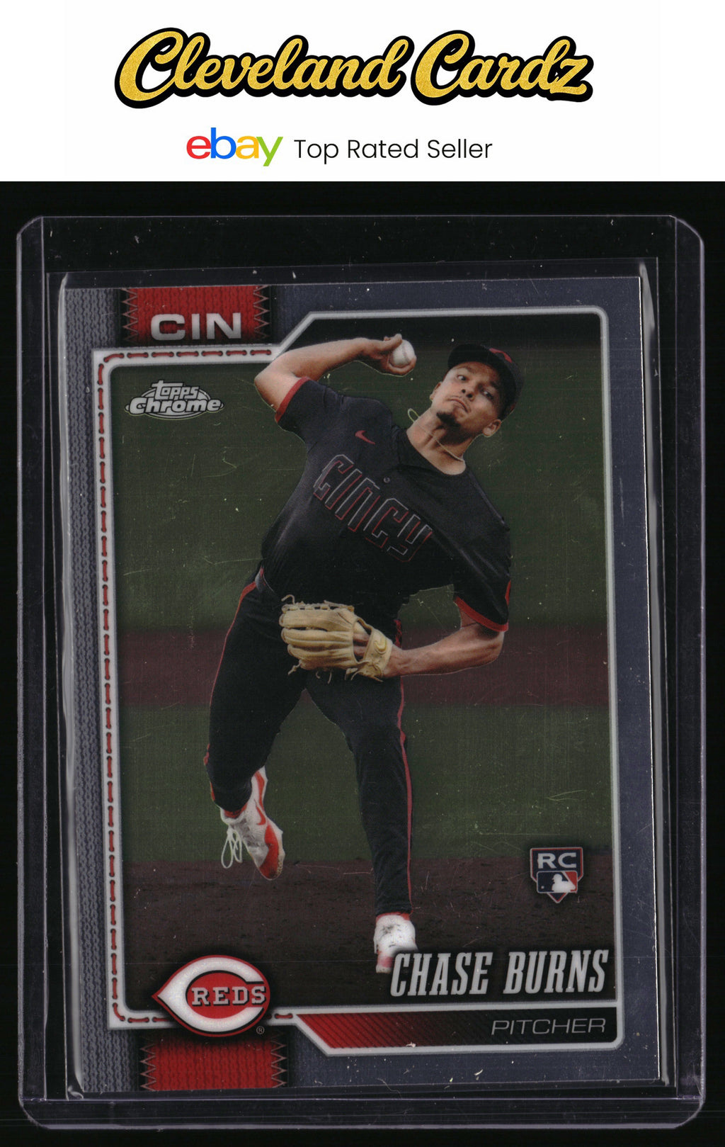 2026 Topps Chrome #134 Chase Burns