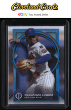 2026 Topps Tribute #86 Francisco Lindor Blue #/150