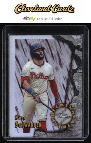 2026 Topps Chrome #WC-3 Kyle Schwarber Wrecking Crew
