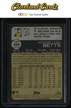 2022 Topps Heritage #386 Mookie Betts