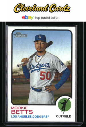 2022 Topps Heritage #386 Mookie Betts