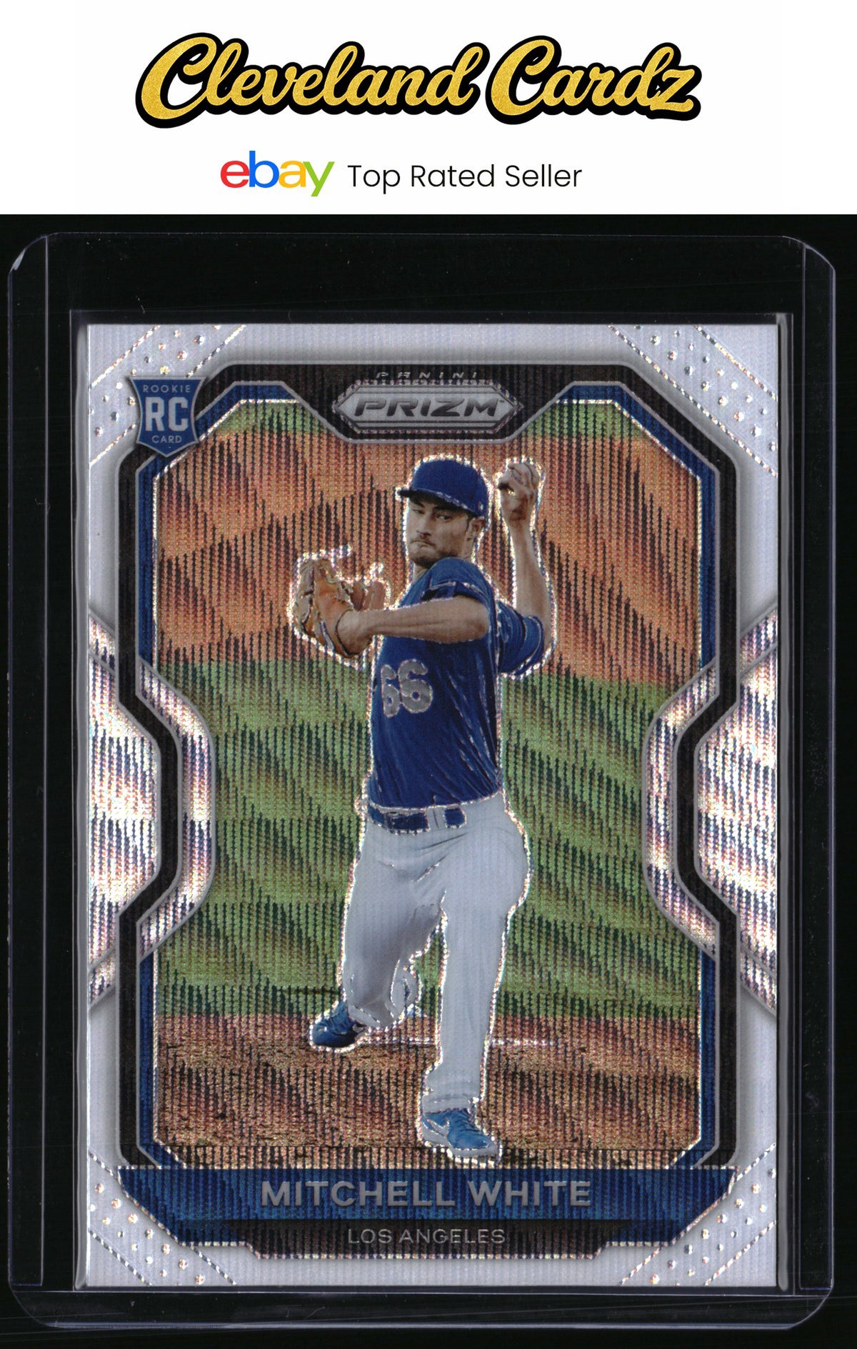 2021 Panini Prizm #129 Mitchell White White Wave Prizm