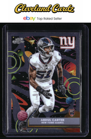 2025 Topps Chrome Cosmic #173 Abdul Carter