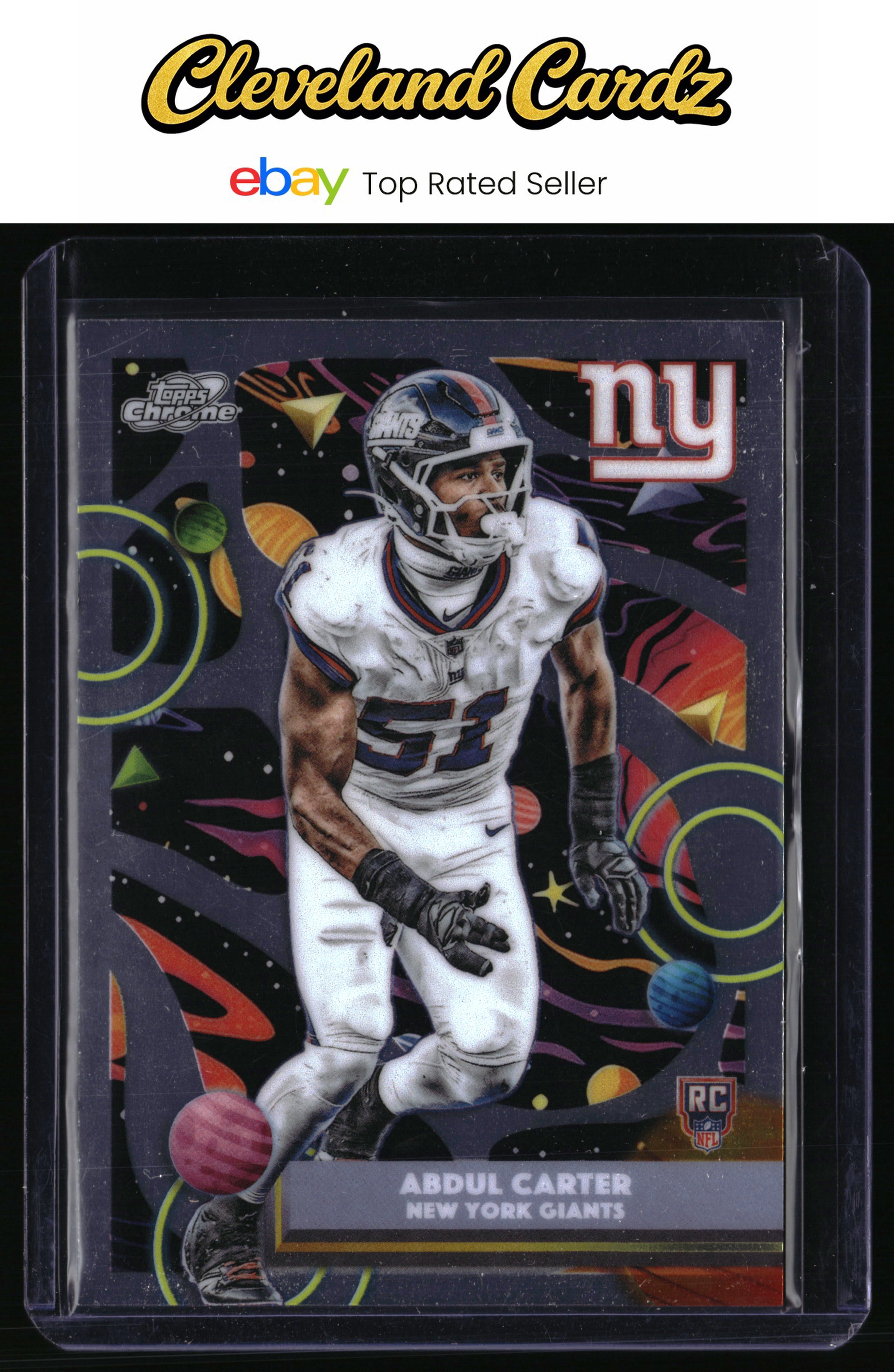 2025 Topps Chrome Cosmic #173 Abdul Carter