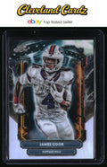 2025 Topps Chrome Cosmic #ET-10 James Cook Extraterrestrial Talent