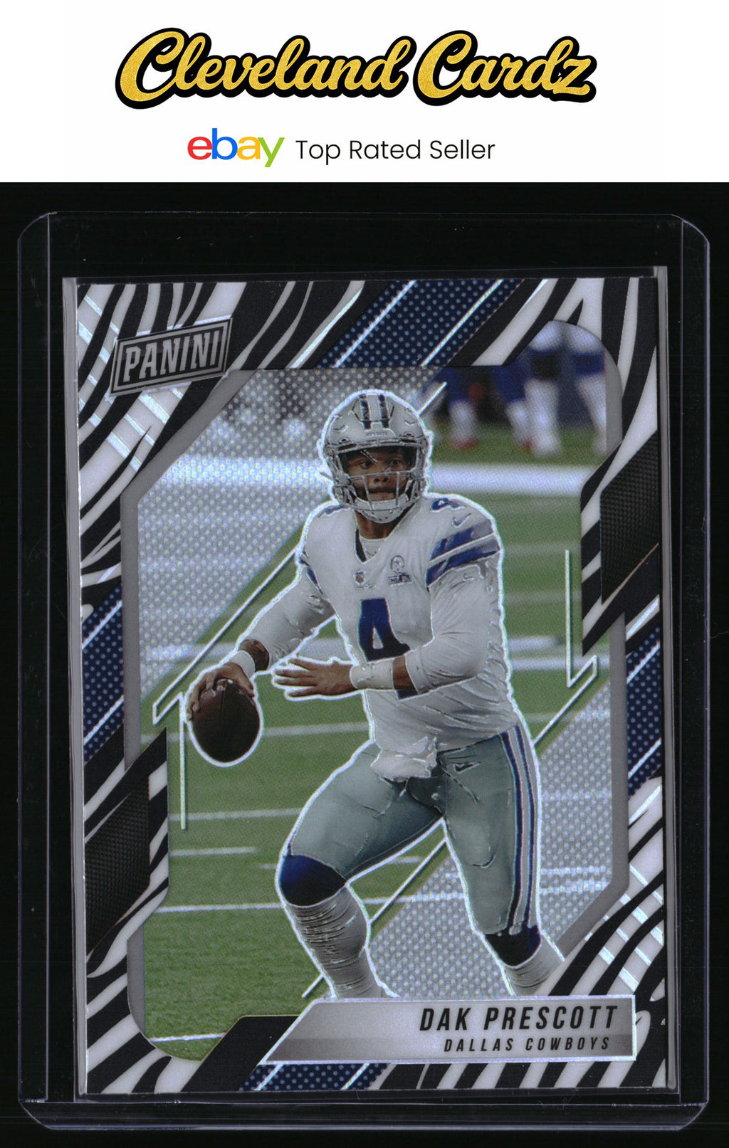 2022 Panini Nat. Sports Collectors Convention VIP Party #14 Dak Prescott Zebra