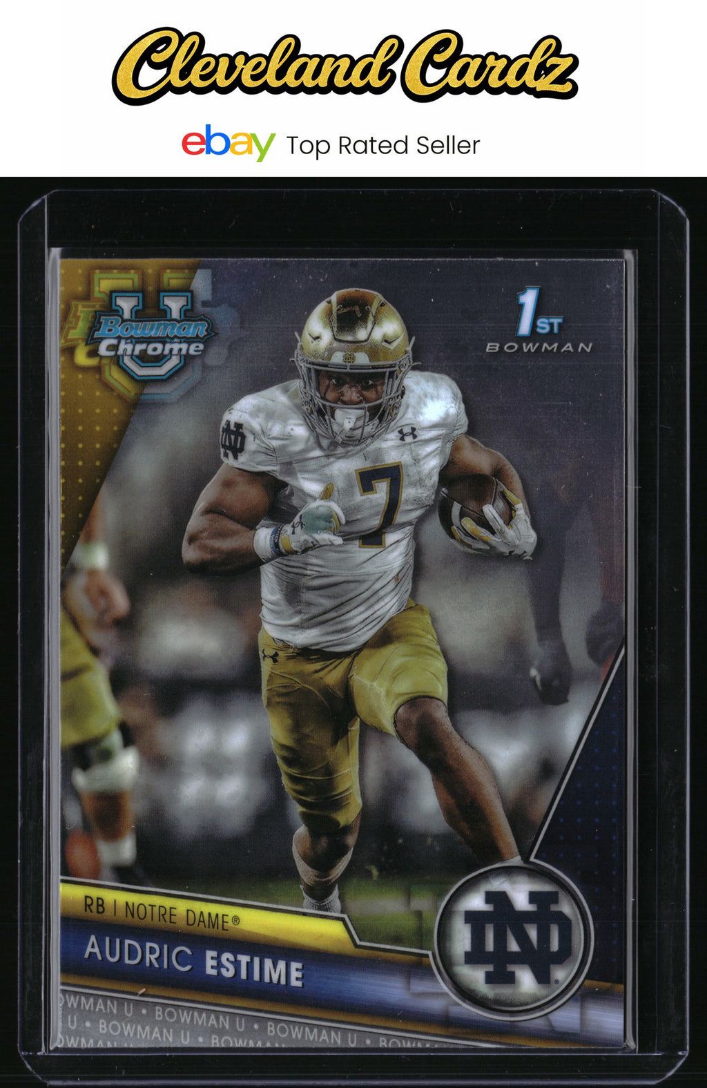 2023 Bowman University Chrome #171 Audric Estime