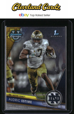 2023 Bowman University Chrome #171 Audric Estime