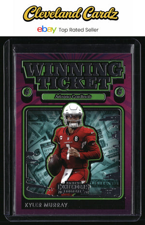 2021 Panini Contenders #WT-KMU Kyler Murray Winning Ticket Emerald