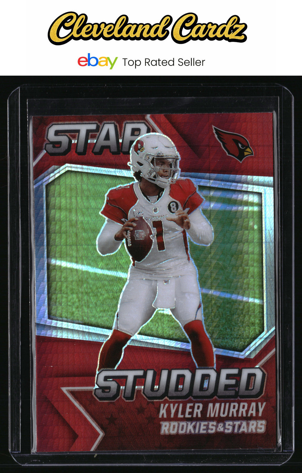 2021 Panini Rookies & Stars #SS-13 Kyler Murray Star Studded Red Prizm