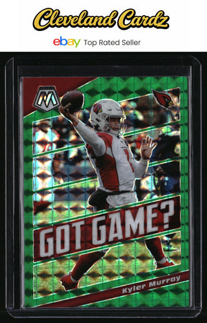2020 Panini Mosaic #GG25 Kyler Murray Got Game? Prizm Green