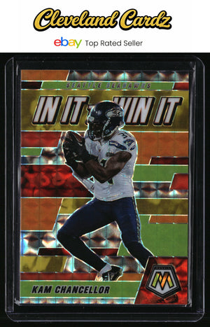 2021 Panini Mosaic #WIN8 Kam Chancellor In It to Win It