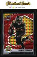 2021 Panini Mosaic #170 Diontae Johnson Prizm Red