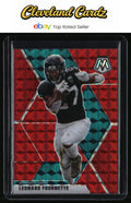 2020 Panini Mosaic #99 Leonard Fournette Prizm Red