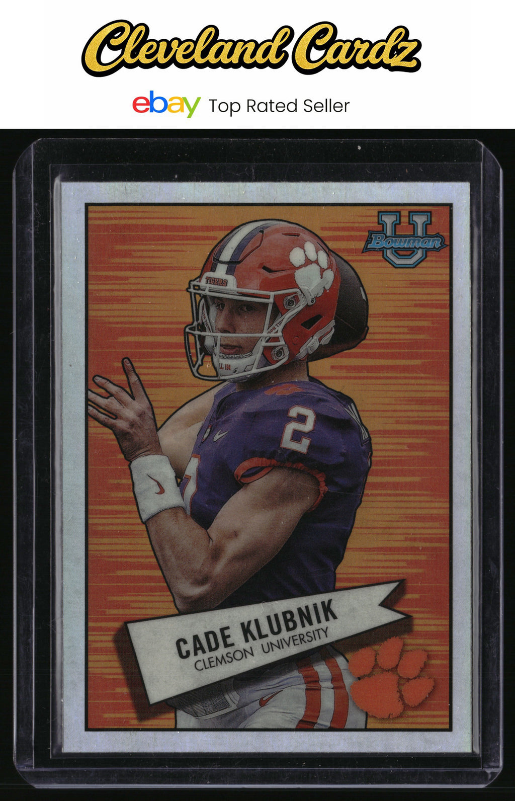 2022 Bowman University Chrome #52BF-24 Cade Klubnik 1952 Bowman