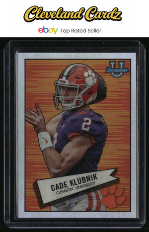 2022 Bowman University Chrome #52BF-24 Cade Klubnik 1952 Bowman