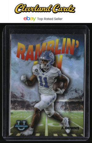 2022 Bowman University Chrome #RM-10 Josh Downs Ramblin' Man