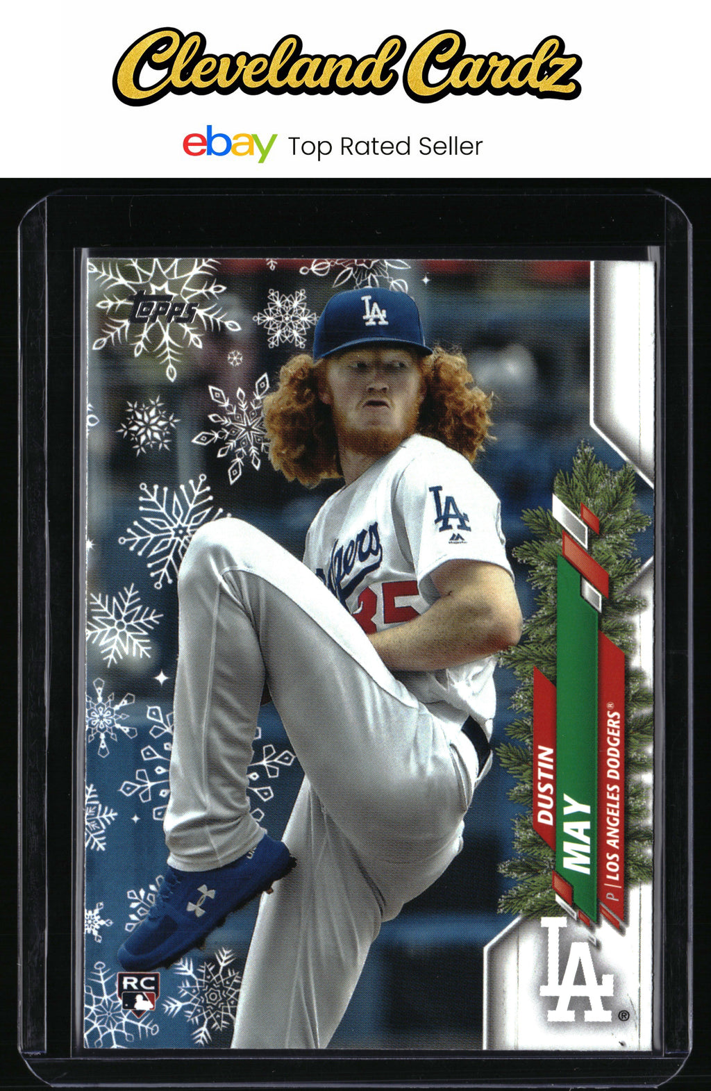 2020 Topps Holiday #HW62a Dustin May