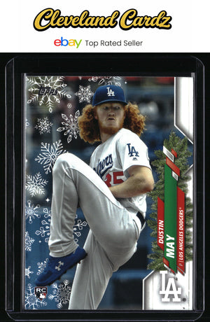 2020 Topps Holiday #HW62a Dustin May