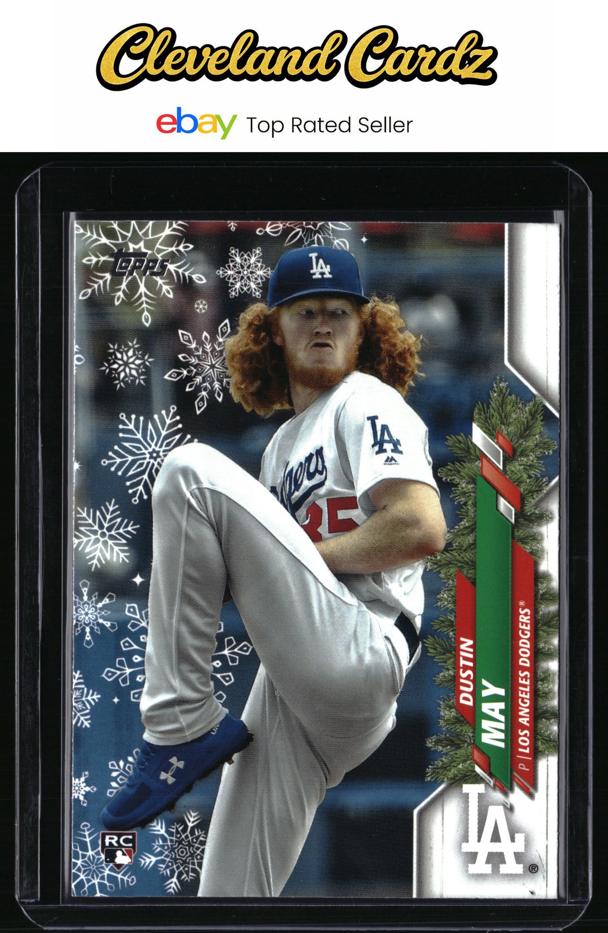 2020 Topps Holiday #HW62a Dustin May