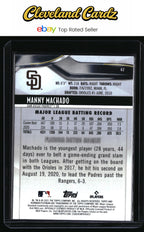 2021 Bowman Platinum #62 Manny Machado