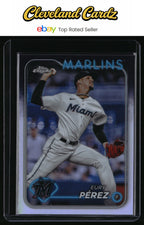 2024 Topps Chrome #6 Eury Pérez Refractors