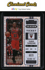 2022-23 Panini Contenders #43 DeMar DeRozan Season Ticket Premium Edition