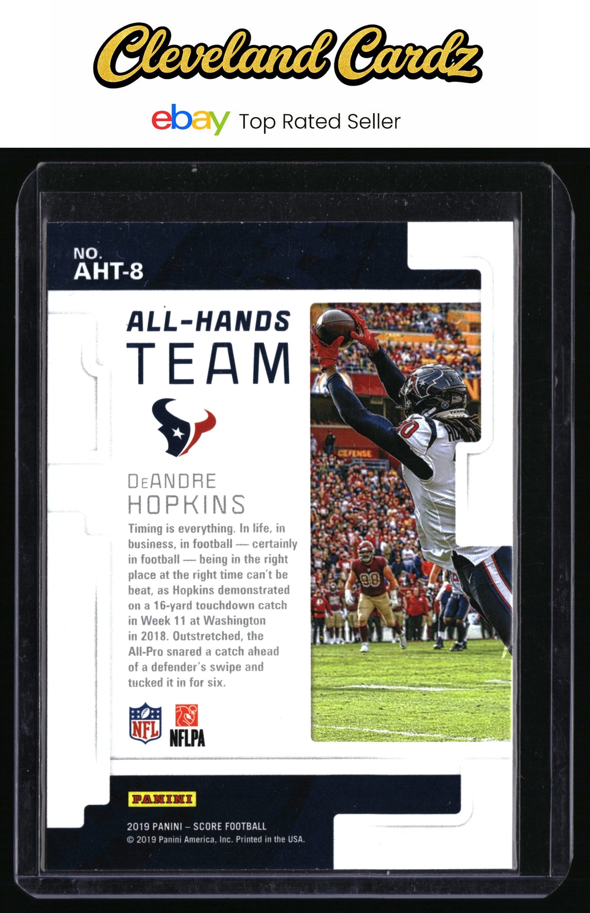 2019 Score #AHT-8 DeAndre Hopkins All Hands Team