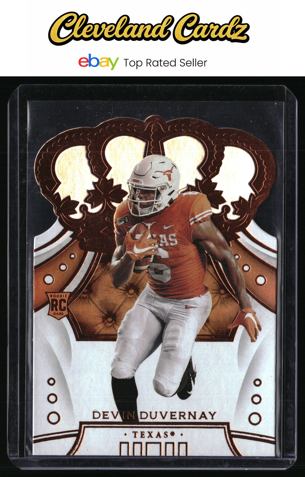2020 Panini Chronicles Draft Picks #42 Devin Duvernay Crown Royale Draft Picks