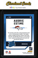 2024 Donruss #335 Audric Estime