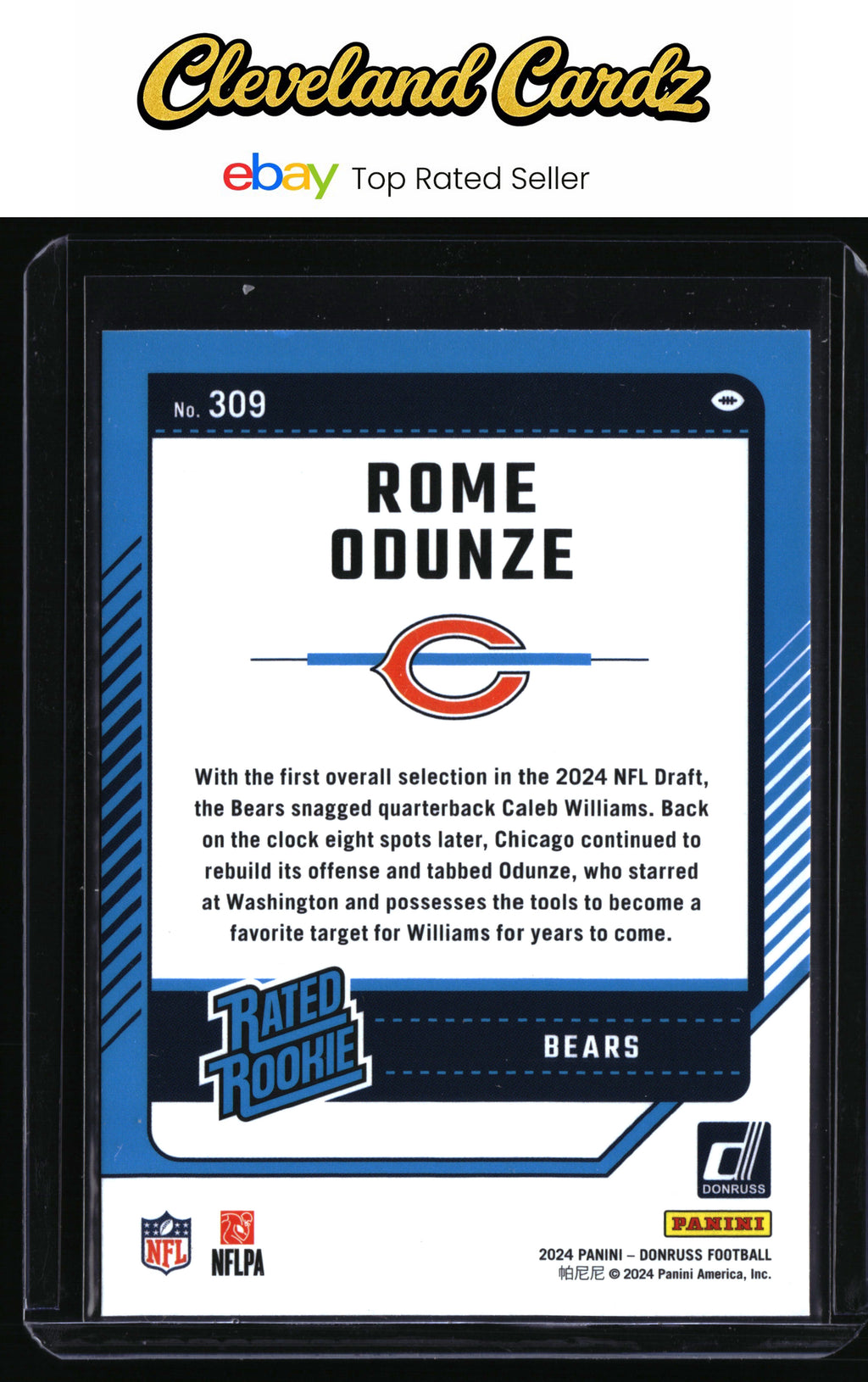 2024 Donruss #309 Rome Odunze