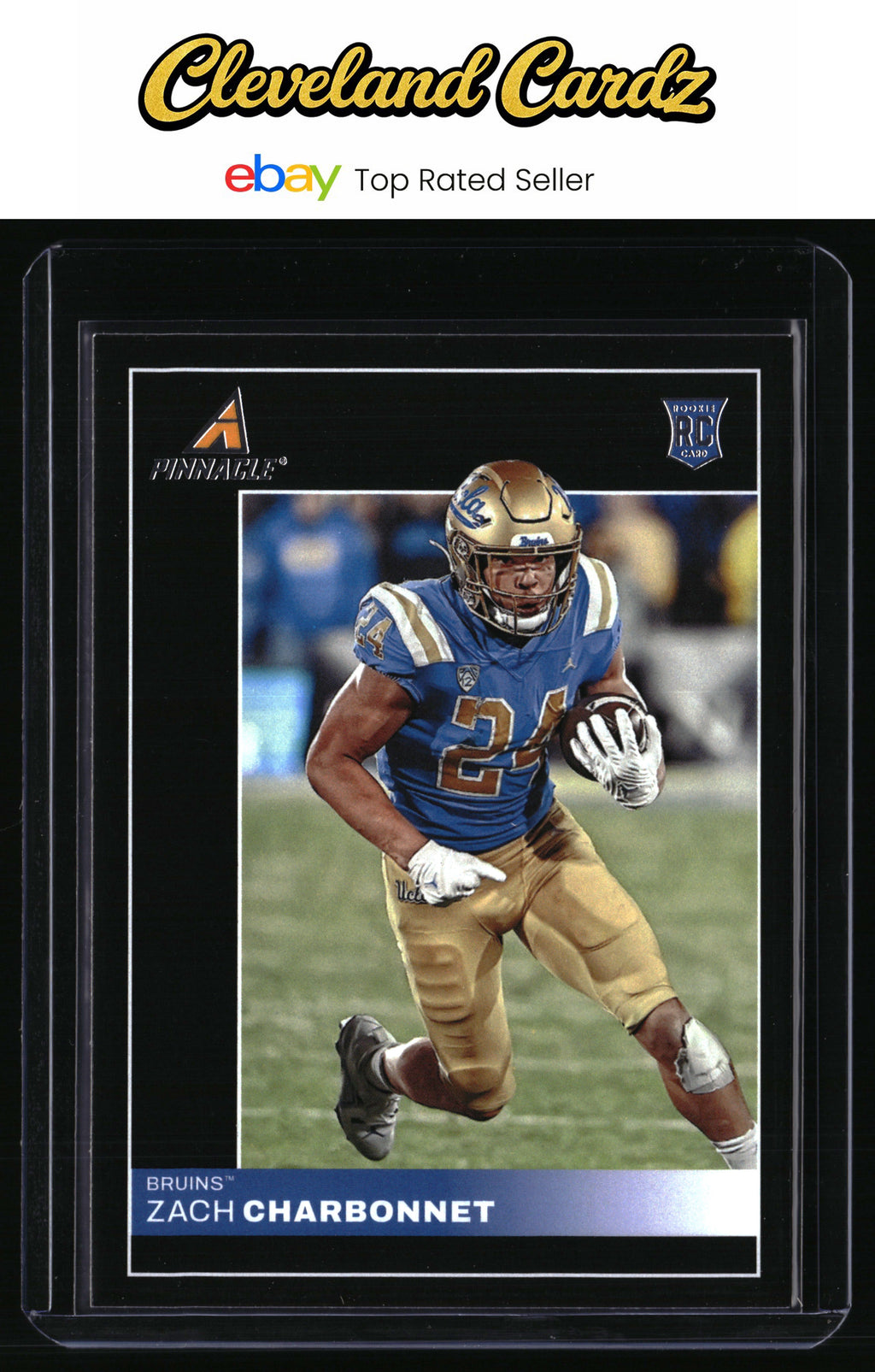 2023 Panini Chronicles Draft Picks #17 Zach Charbonnet Pinnacle