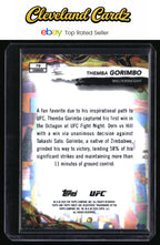2024 Topps Finest UFC #20 Josh Quinlan Green Shimmer Refractors #/93