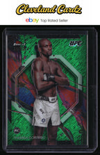 2024 Topps Finest UFC #20 Josh Quinlan Green Shimmer Refractors #/93