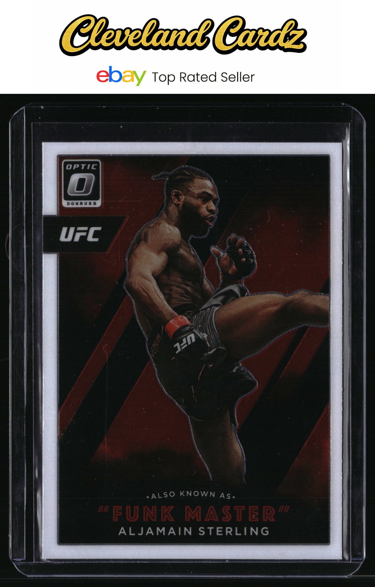 2022 Donruss Optic UFC #7 Aljamain Sterling Also Known As