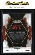 2022 Panini Select UFC #123 Robert Whittaker Silver Prizms