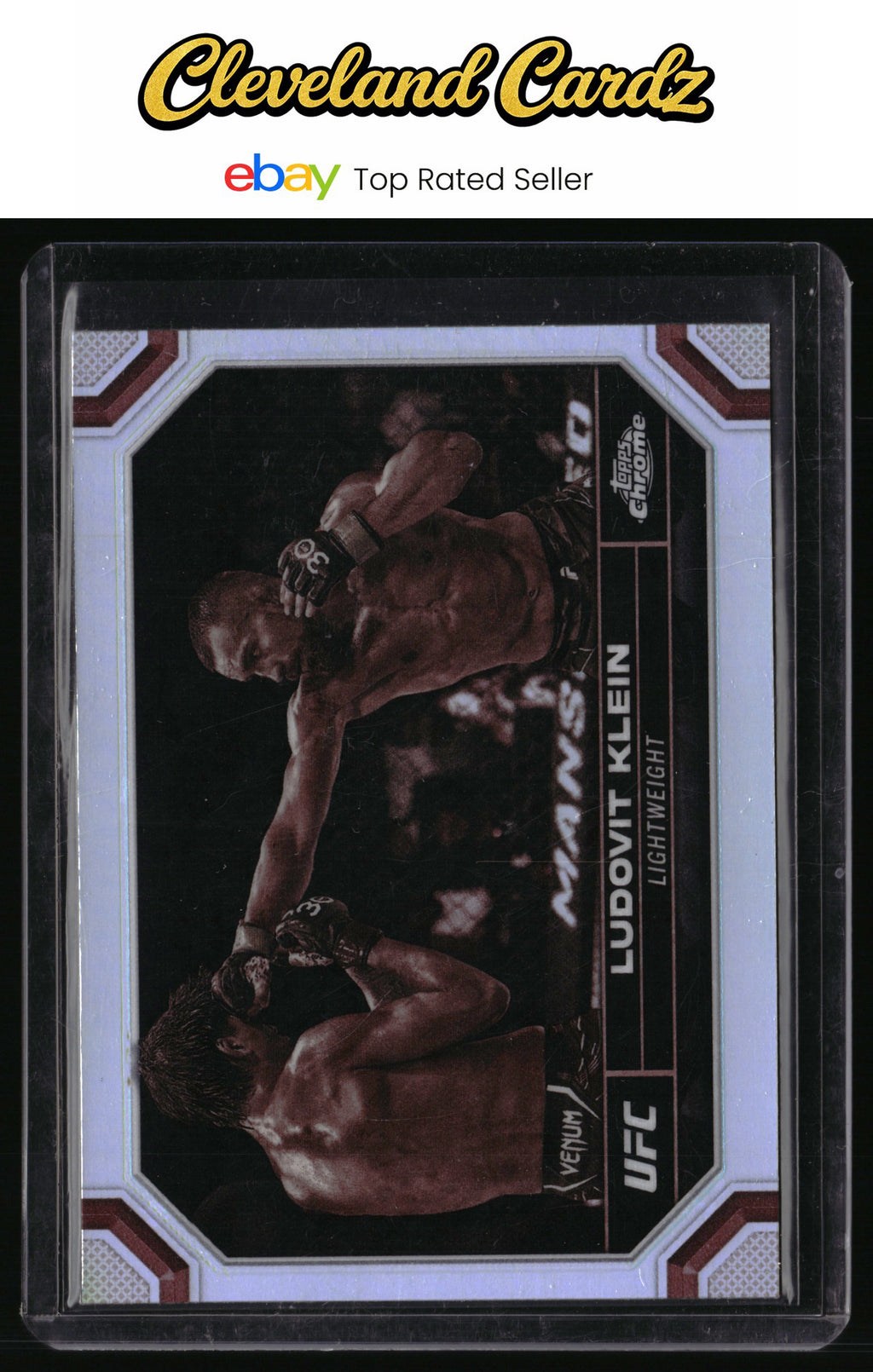 2024 Topps Chrome UFC #53 Ludovit Klein Sepia Refractor
