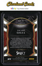 2021 Panini Select UFC #74 Jacare Souza Tri-Color Prizms