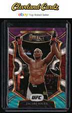 2021 Panini Select UFC #74 Jacare Souza Tri-Color Prizms