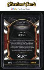 2021 Panini Select UFC #31 Ryan Spann Tri-Color Prizms