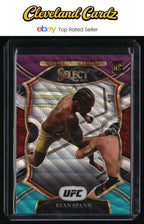 2021 Panini Select UFC #31 Ryan Spann Tri-Color Prizms