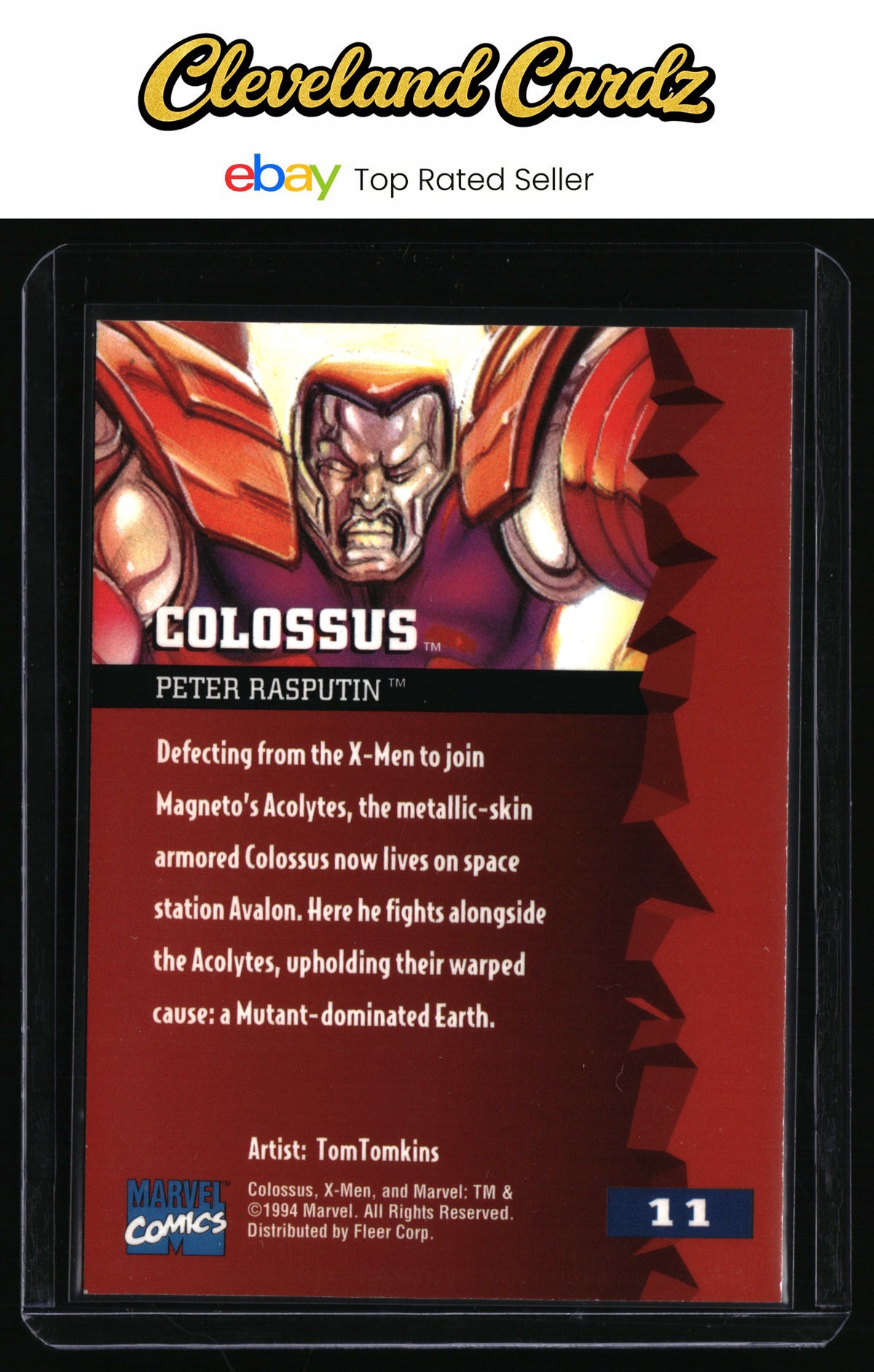 1995 Fleer Ultra X-Men #11 Colossus