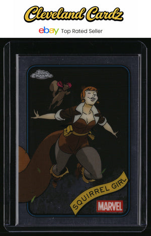 2025 Topps Chrome Marvel #44 Squirrel Girl