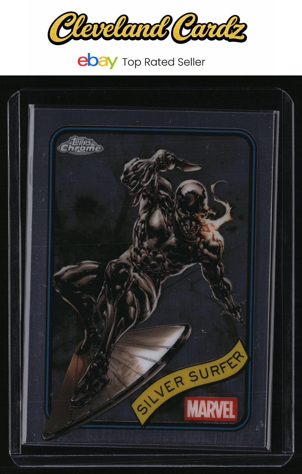 2025 Topps Chrome Marvel #134 Silver Surfer