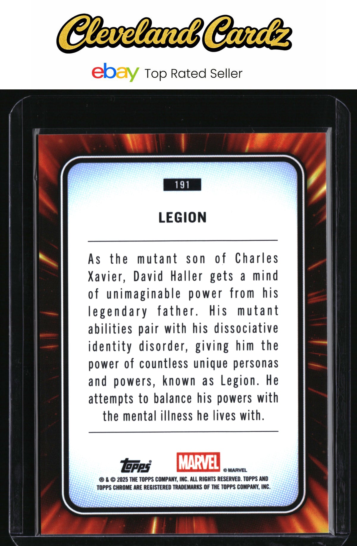 2025 Topps Chrome Marvel #191 Legion