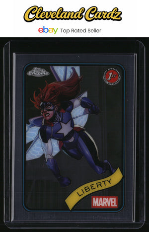 2025 Topps Chrome Marvel #198 Liberty